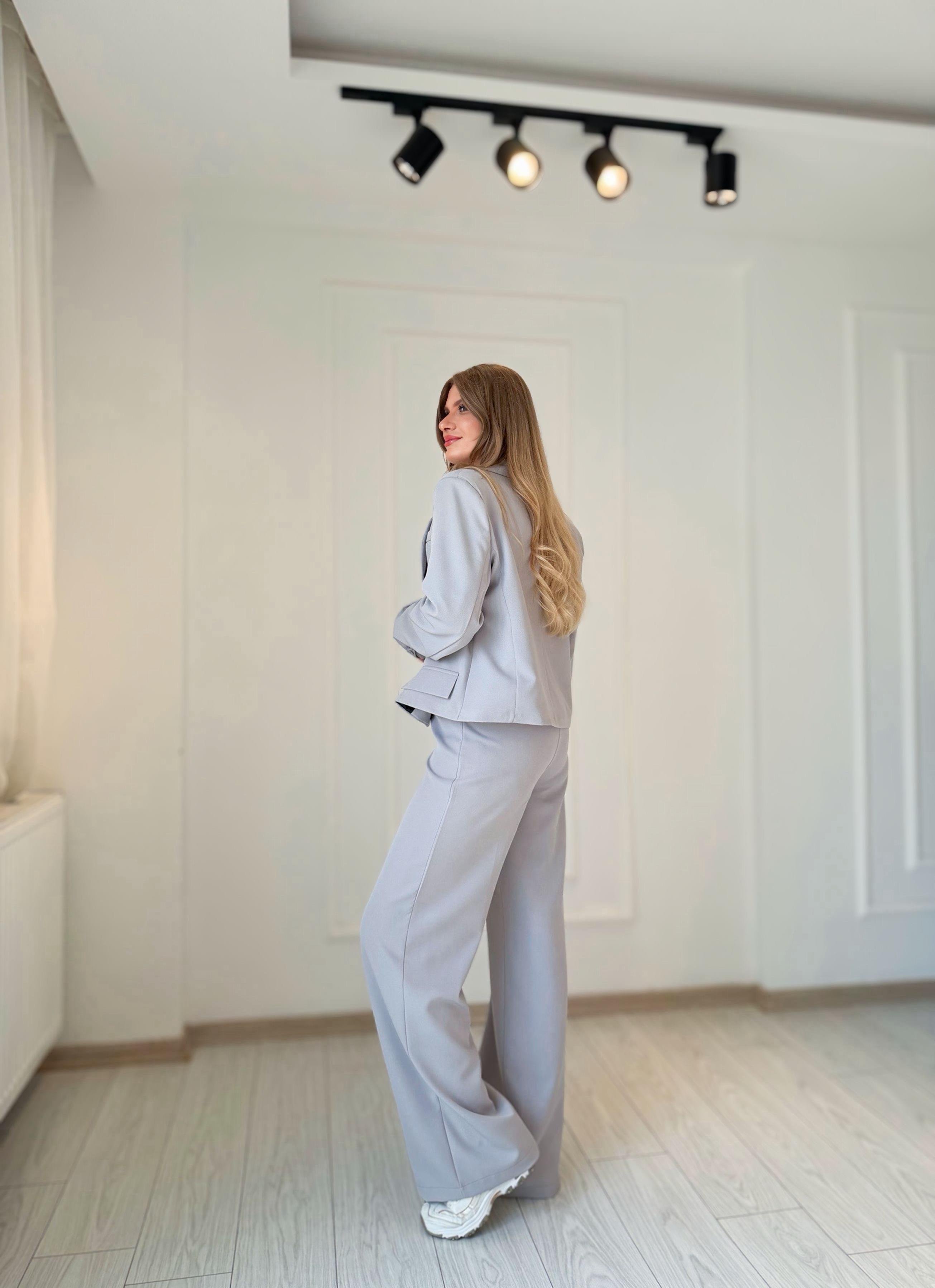 TAKIMValerio Blazer Ceket Takım - Gri