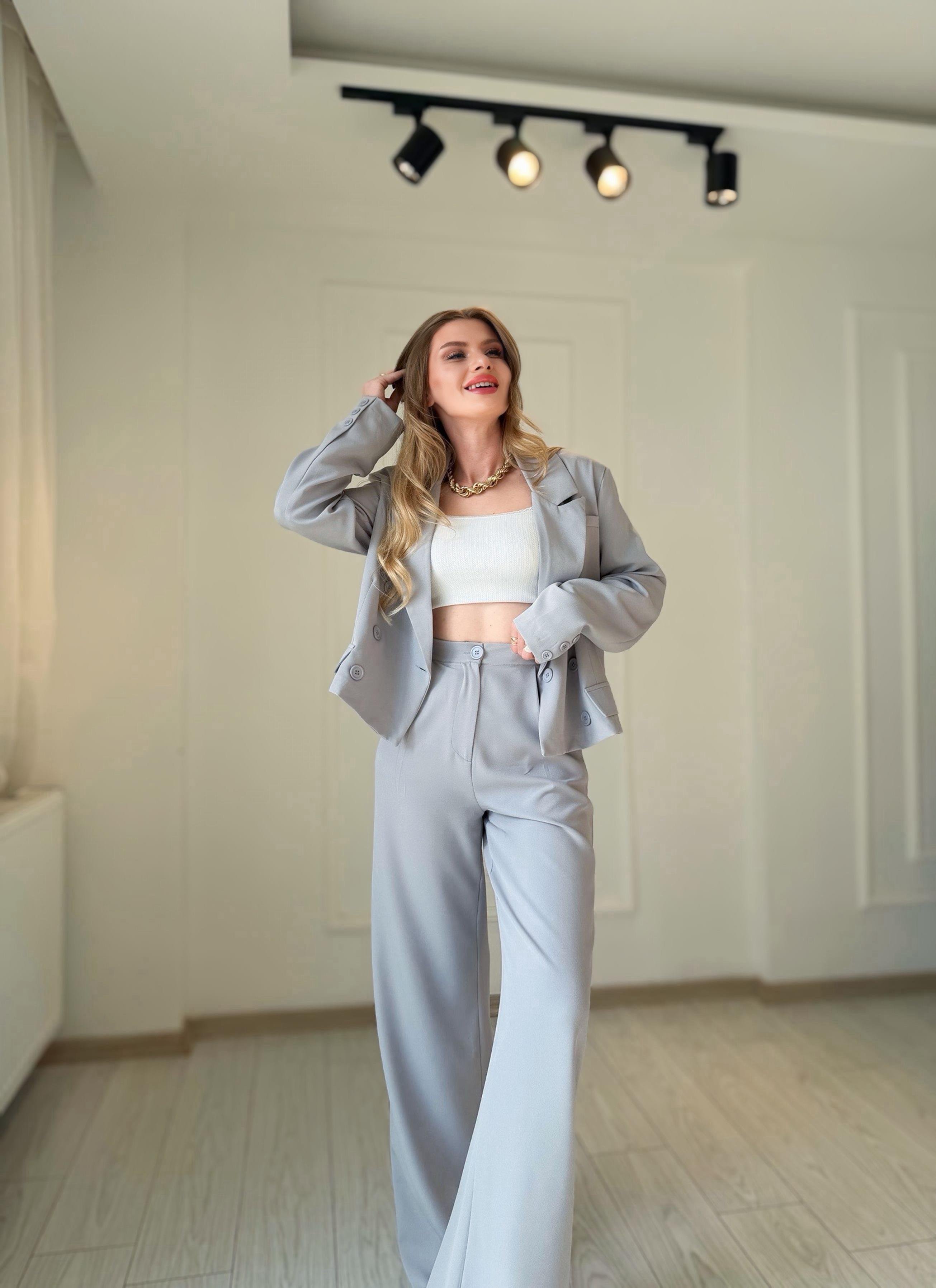 TAKIMValerio Blazer Ceket Takım - Gri