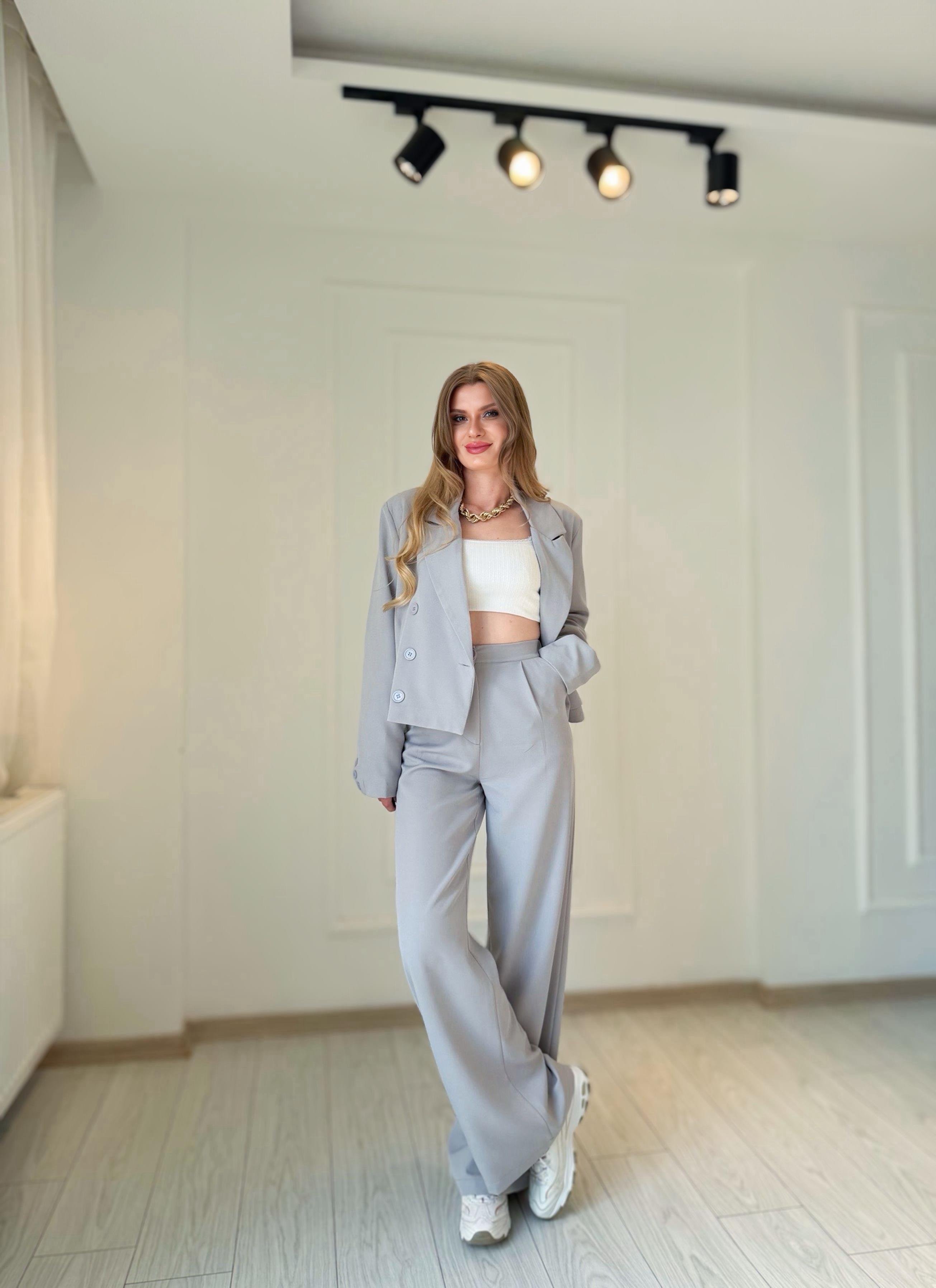 TAKIMValerio Blazer Ceket Takım - Gri