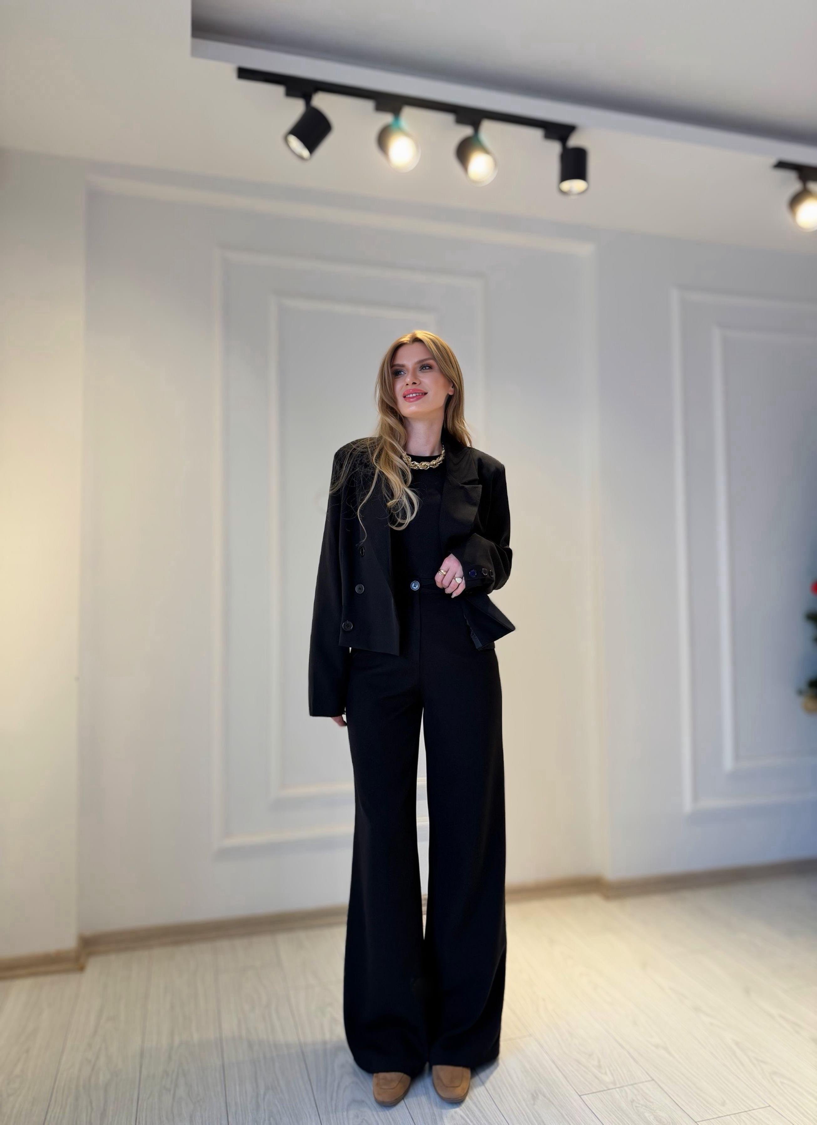 TAKIMValerio Blazer Ceket Takım - Siyah