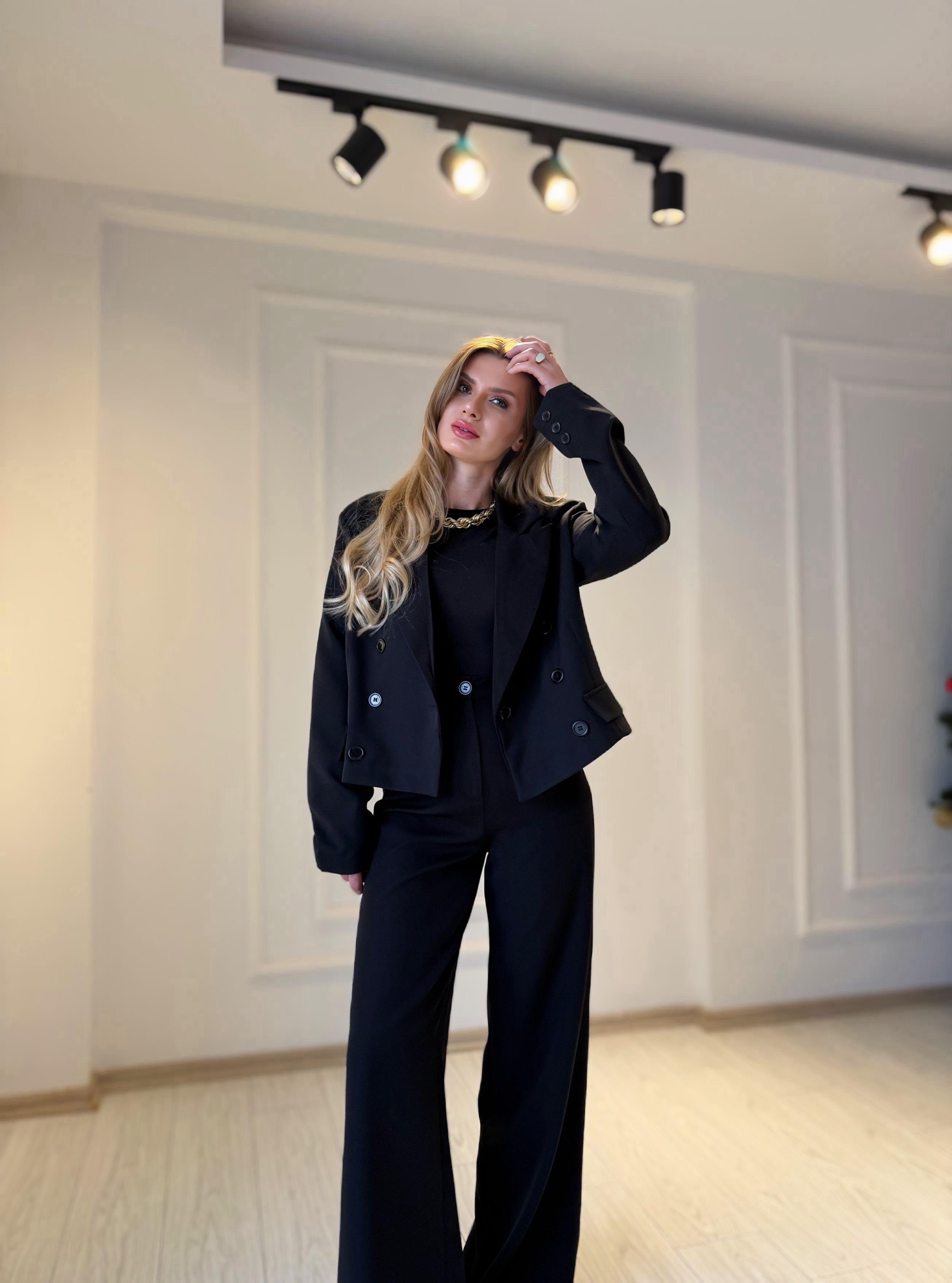 TAKIMValerio Blazer Ceket Takım - Siyah