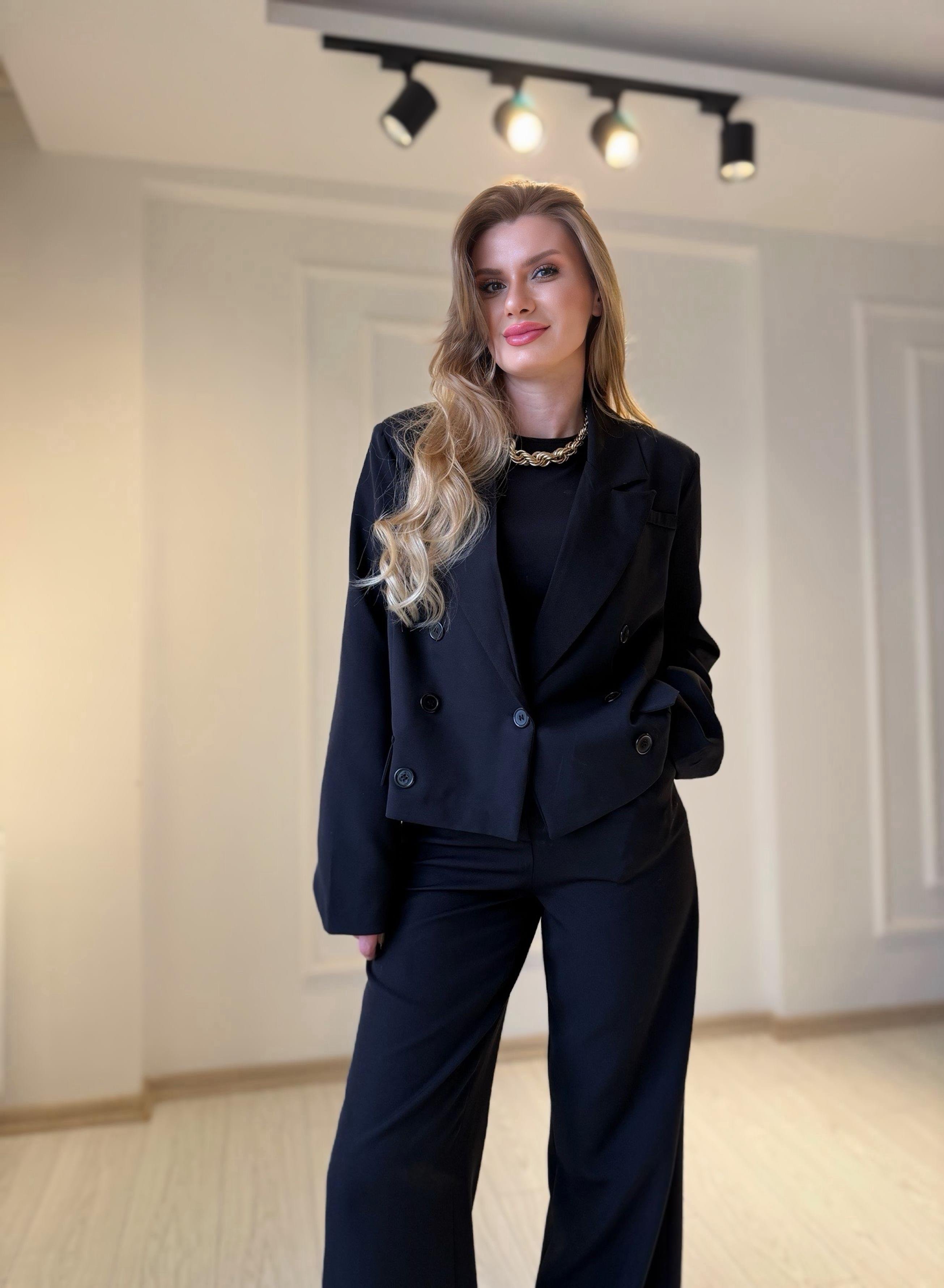 TAKIMValerio Blazer Ceket Takım - Siyah
