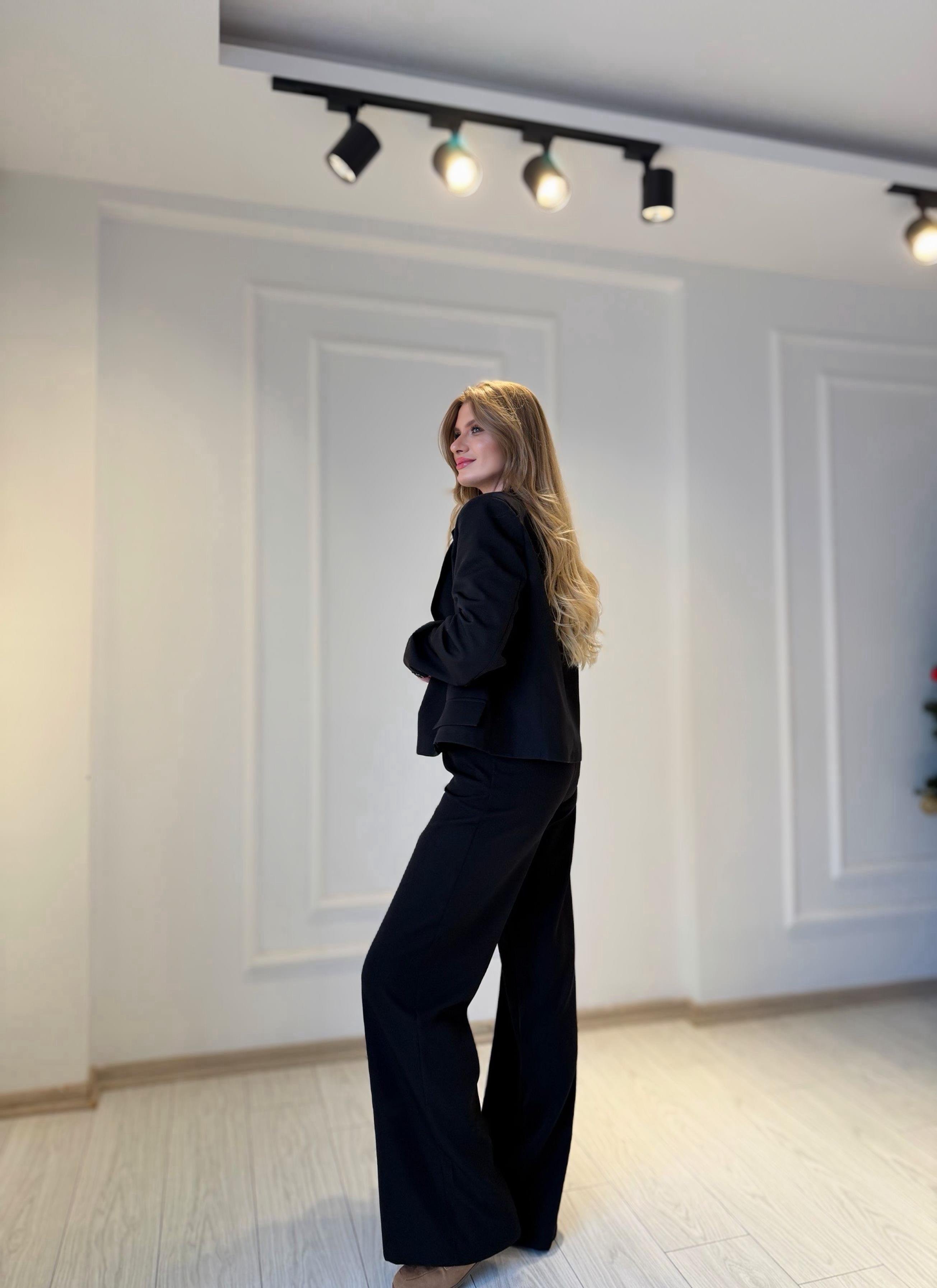TAKIMValerio Blazer Ceket Takım - Siyah