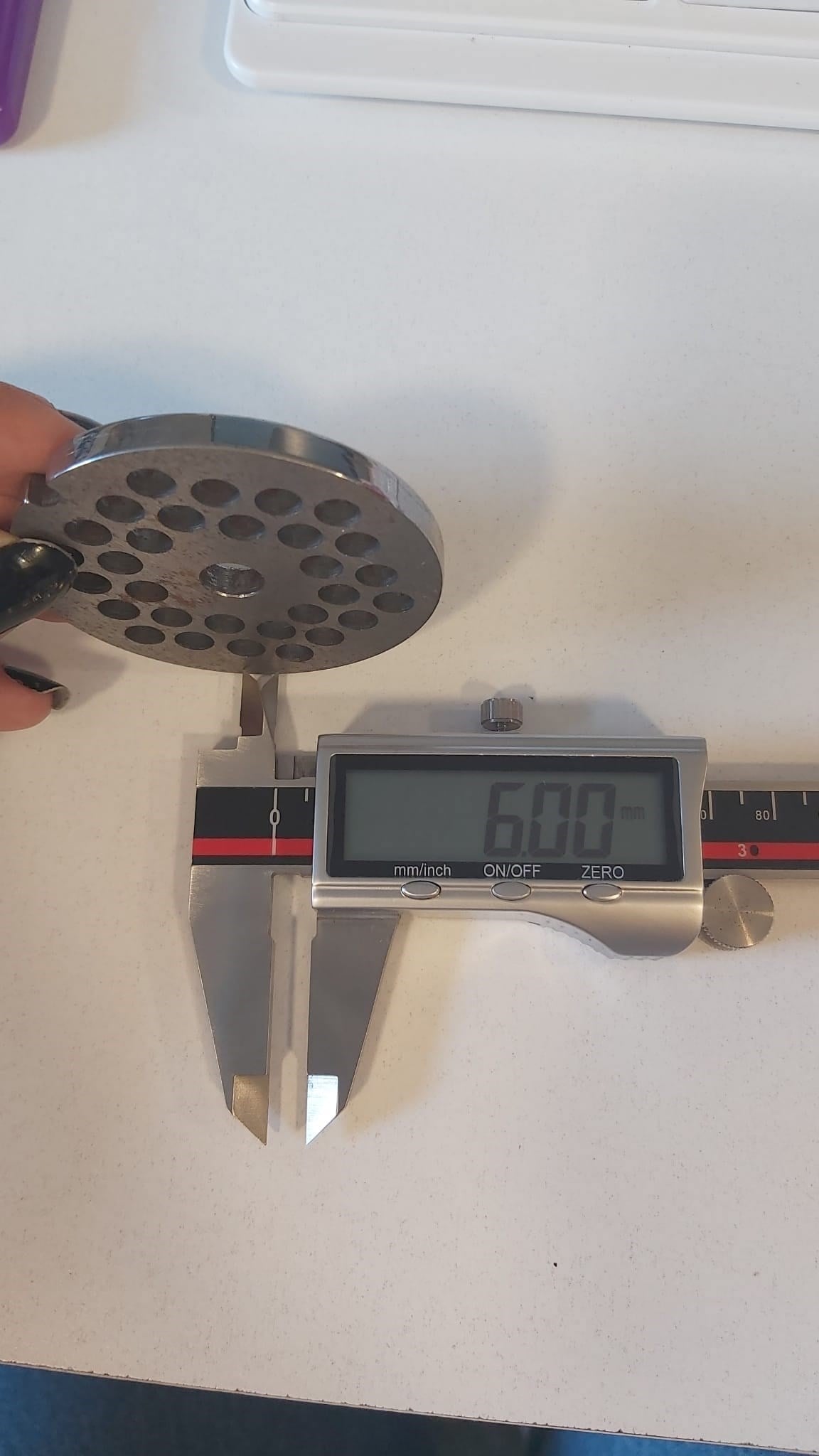 8 No Et Kıyma Makinesi Aynası 6 mm
