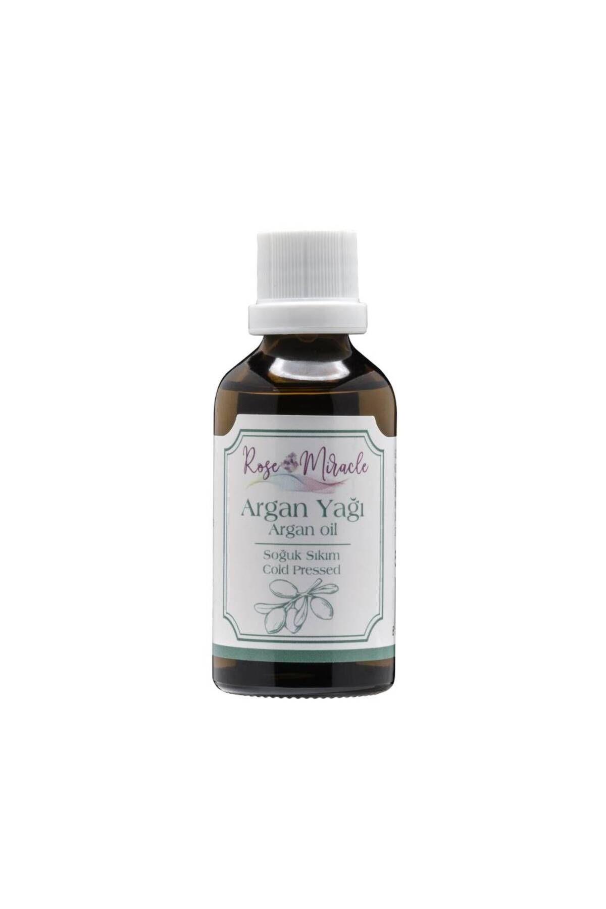 %100 Saf Soğuk Sıkım Organik Argan Yağı 50 ml