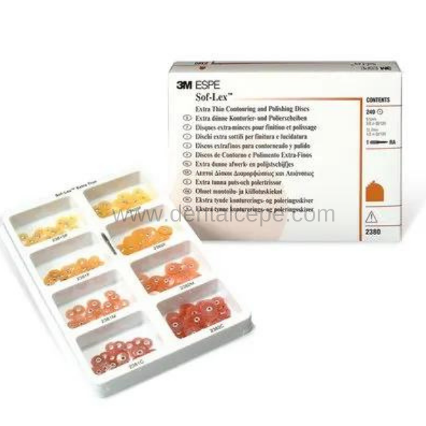 3M ESPE SOFT LEX İnce Bitirme  ve Cila Disk Seti 240'lık