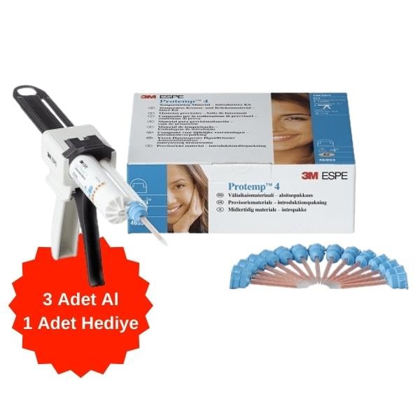 3M Protemp-4 Geçici Kron Akriliği KAMPANYA 3+1