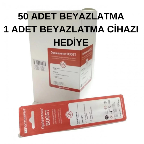 50 Adet Opelecence Ofis Tipi Beyazlatma Alımda 1 Adet Beyazlatma Cihazı HEDİYE