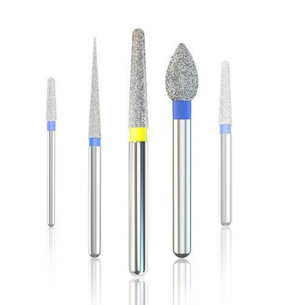 Aeratör Elmas Frezi - Çin 10 lu Blester Paketi ROND Model YEŞİL Kuşak