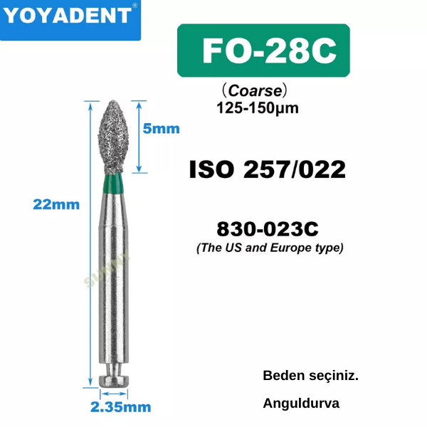Anguldurva Elmas Firezi - Labut- Yeşil Kuşak