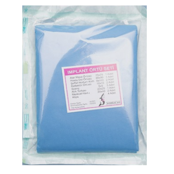 Cerrahi İmplant Örtüsü - İmplant Seti
