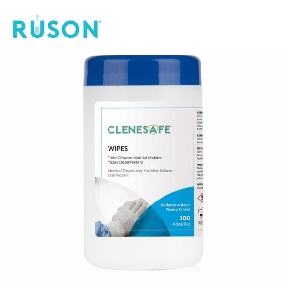 Clenesafe WIPES Yüzey Dezenfektanı MendilRUSONClenesafe WIPES Yüzey Dezenfektanı Mendil - DENTAL CEPTE