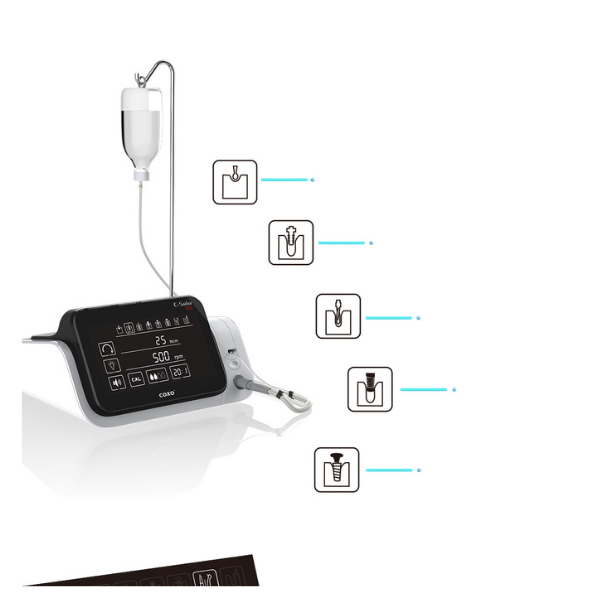 Coxo C Sailor Pro İmplant Motoru + 20.1 Anguldurva  Işıklı