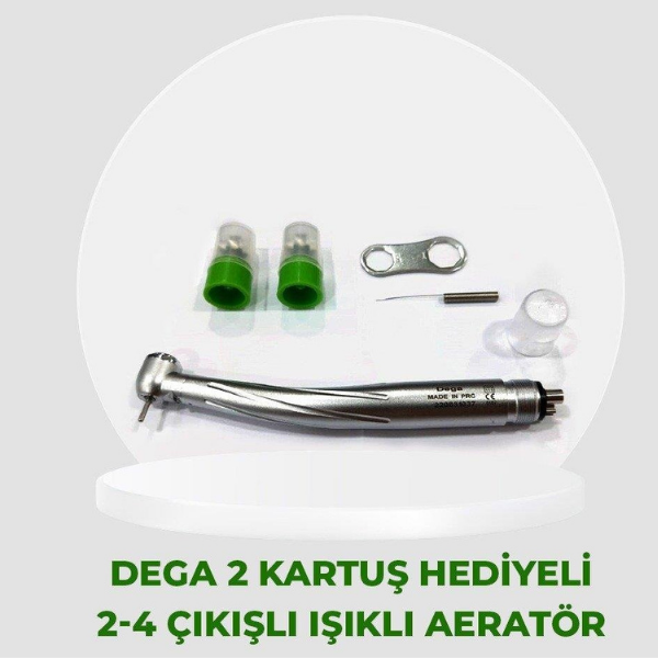 Dega- C Işıklı Aeratör -Çift Kartuş Hediyeli 