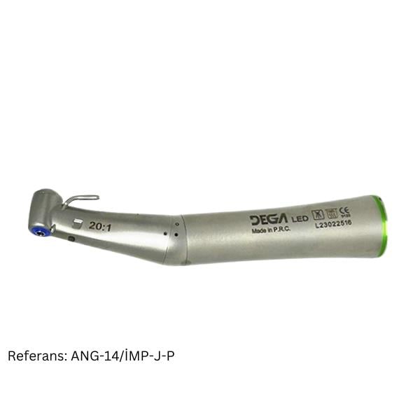 DEGA Cerrahi İmplant Anguldurvası 20.1 - IŞIKLI (Çelik Gövde)