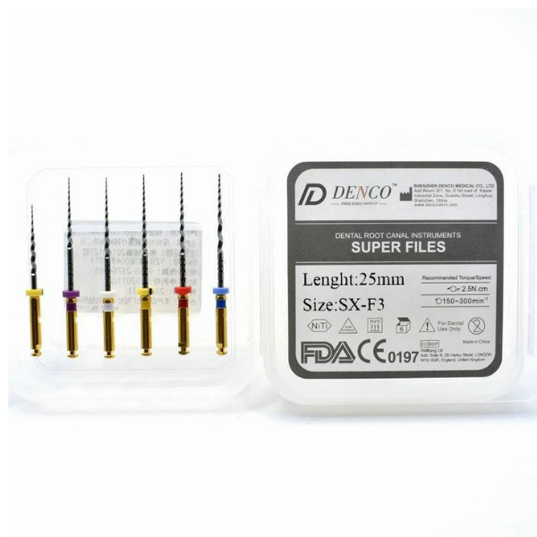 Denco Blue Protaper Nikel Titanyum Kanal Eğesi - 25MM