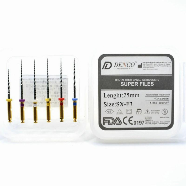 Denco Blue Protaper Nikel Titanyum Kanal Eğesi - 25MM