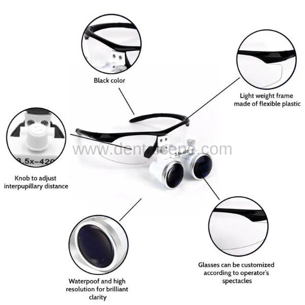 Dental Loop Gözlük - Işıklı 