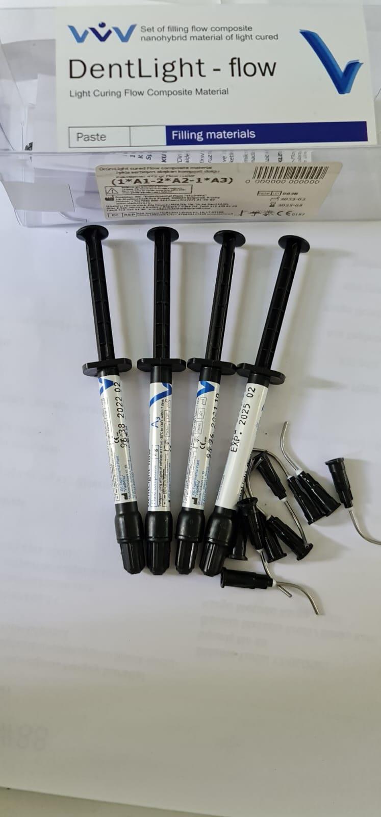 Dentlight Flow Kompozit 4'lü Paket