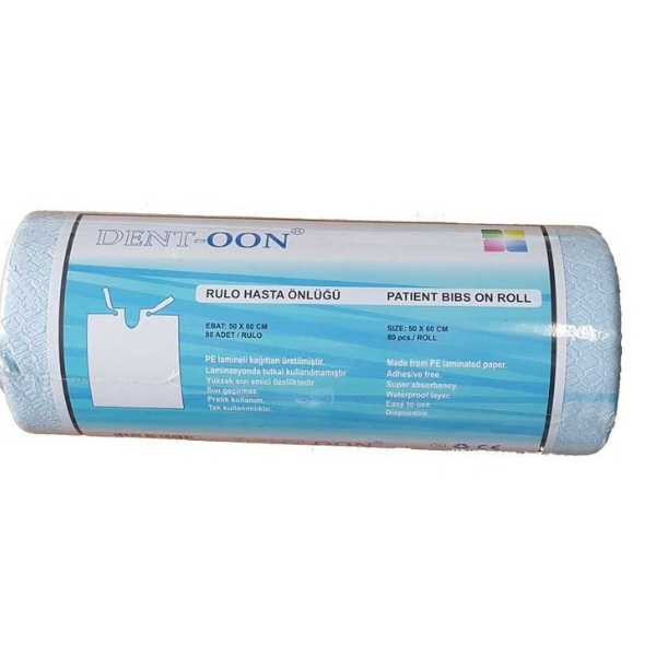 Dentoon Hasta Önlüğü 80li Rulo (Ebat: 50*60)