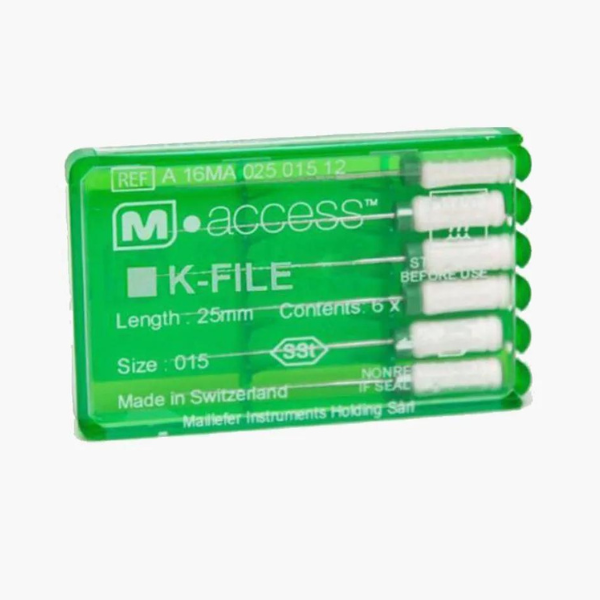 Dentsply M-Access K Files Kanal Eğesi 25 mm
