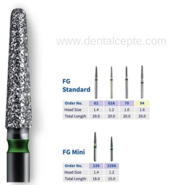 Dimei Aeratör Elmas Shoulder Frezi - Sarı