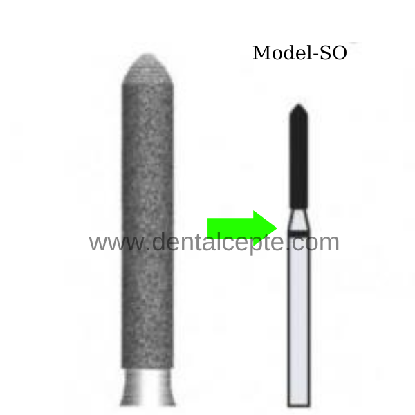 Dimei Aeratör Elmas Shoulder Frezi - Yeşil