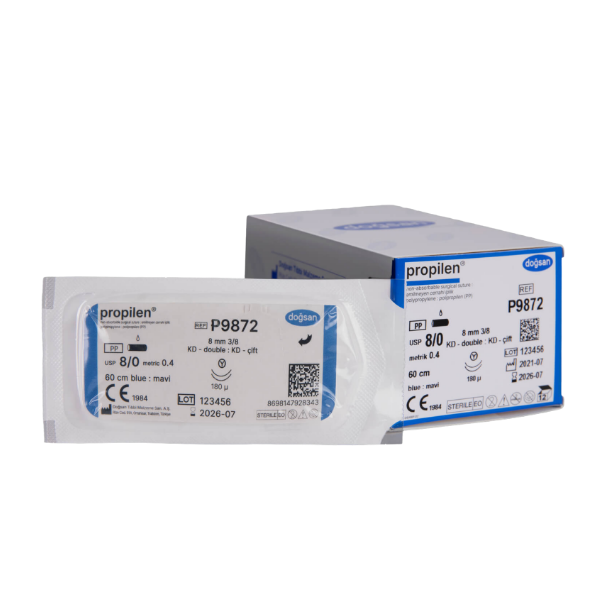 Doğsan Propilen Sütur 3/0 30 1/2 Yuvarlak,75cm