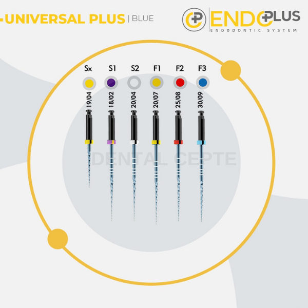 Endo Plus Blue Protaper Üniversal Kanal Eğesi 25MM
