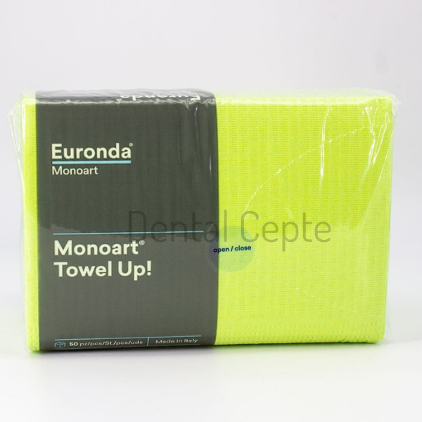 Euronda Monoart Renkli Tabla Örtüsü 50 Adet ( Limon )