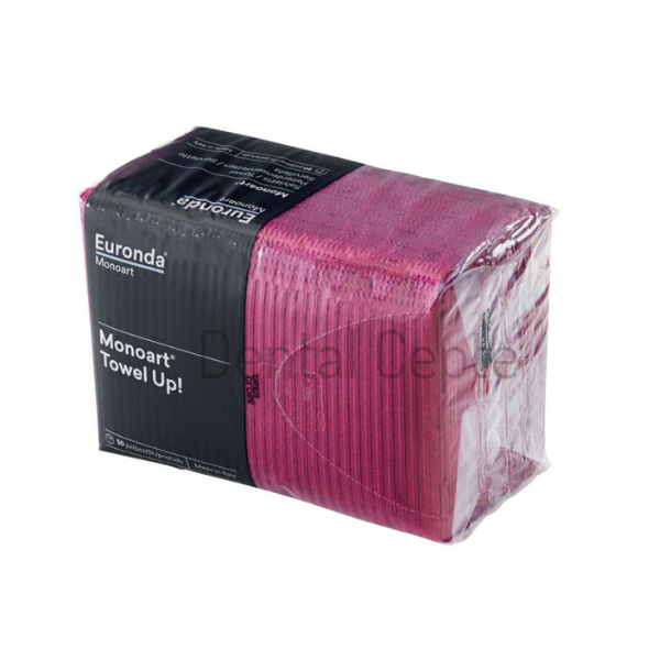 Euronda Monoart Renkli Tabla Örtüsü 500 Adt/Koli ( Bordo )