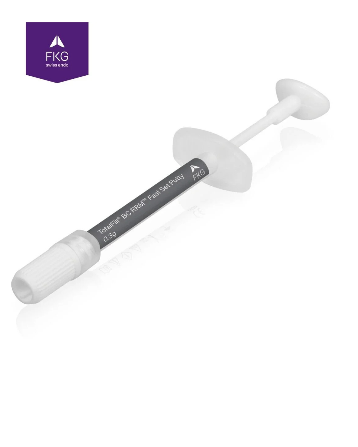 FKG TotalFill BC RRM  FAST SET PUTTY Kök Kanal Dolgu PatıFKG DENTALFKG TotalFill BC RRM Fast Set Putty Biyoseramik Kök Kanal Tamir Materyali 0.3 g - DENTAL CEPTE
