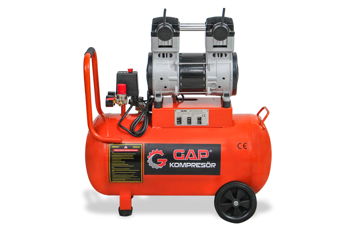 GAP Sessiz ve Yağsız Kompresör -GPS 1100 50 lt. 1 Ünitlik