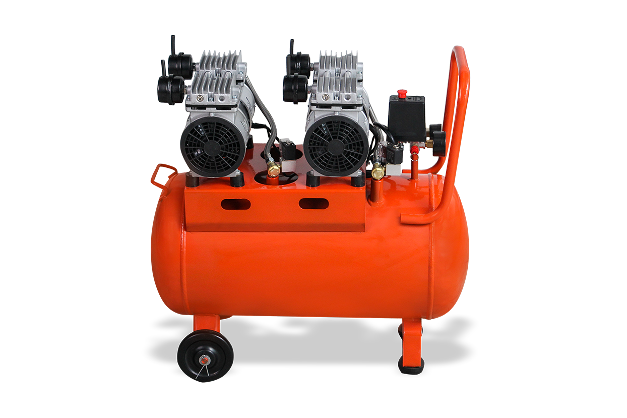 GAP Sessiz ve Yağsız Kompresör -GPS 550*2 50 lt. 2 Ünitlik