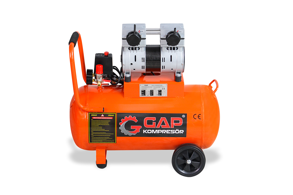 GAP Sessiz ve Yağsız Kompresör -GPS 750-50 LT. 1 Ünitlik