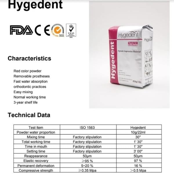 Hygedent Aljinant 450 gr