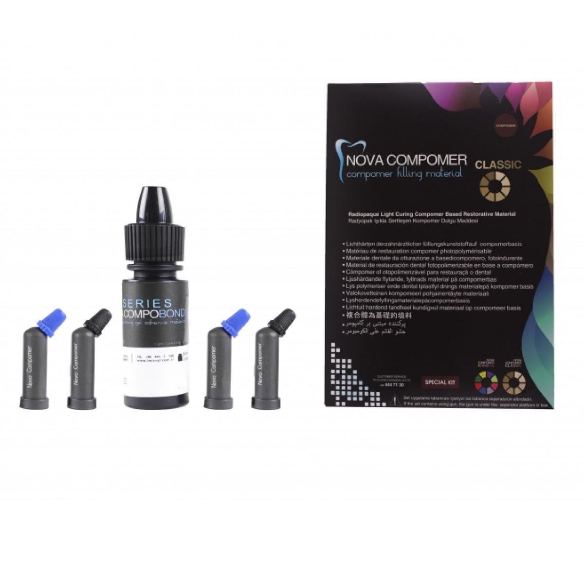 İmcryl Nova Compomer Refil  20*0,25 gr. Eco Paket Ü.Kodu:2038