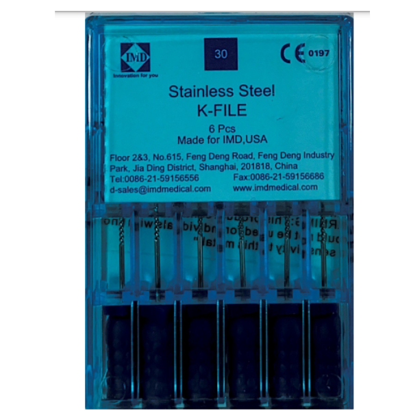 İMD Amerikan Malı Kanal Eğesi K-FİLES # NO:30# -25 mm