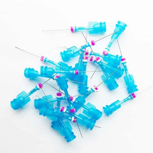 İrrigasyon İğnesi Açılı - SARI RENK - 50'lik Paket