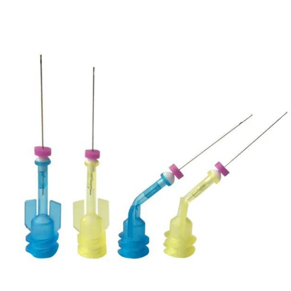 İrrigasyon İğnesi Açılı - SARI RENK - 50'lik Paket
