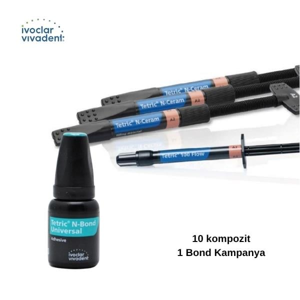 İvoclar N-Ceram Kompozit 10 Adet Alımda Bond Hediye