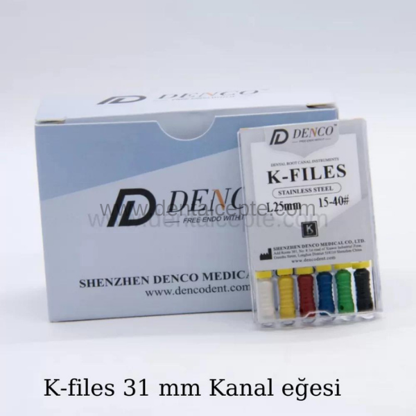 Kanal Eğesi K-FİLE 15-40/31 mm