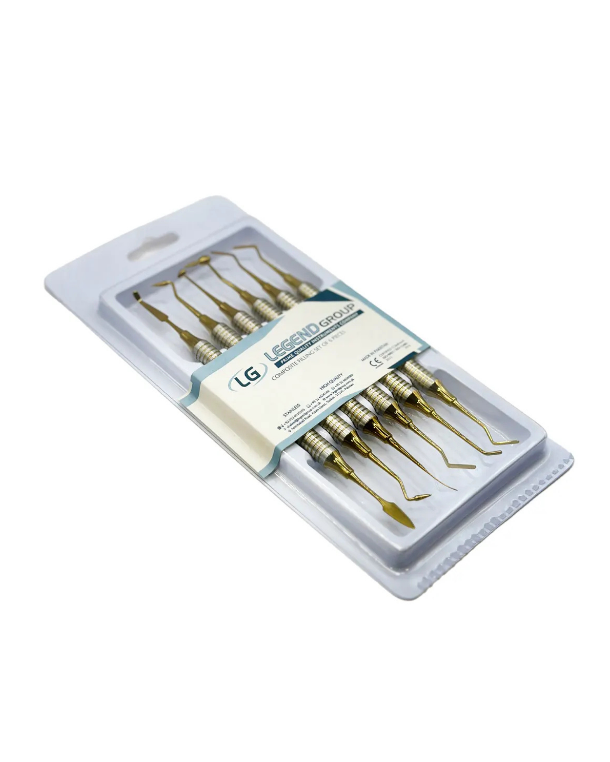 Legend Estetik Kompozit Şekillendirme El aleti Seti 6 liLEGEND DENTALLEGEND DENTAL 6 LI KOMPOZİT EL ALETİ SETİ - DENTAL CEPTE