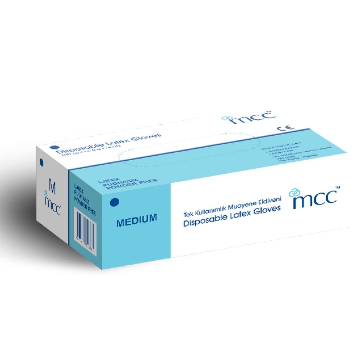 Mcc Mavi Nitril Pudrasız Muayene Eldiveni 1 Kutu