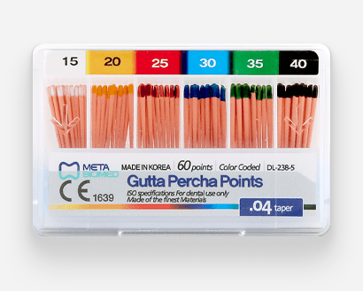 Meta Biomed Gutta Percha -04 Açılı