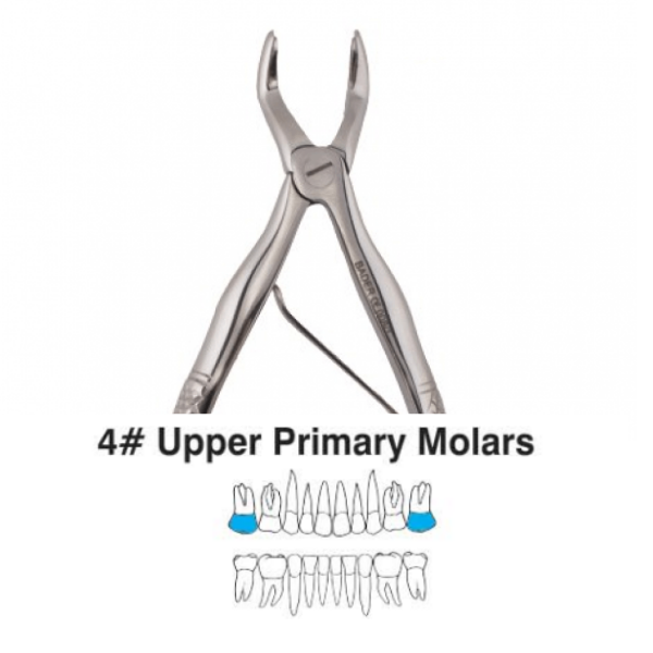Perfect Pedo Üst Molar Çekim Davyesi (Çocuk)