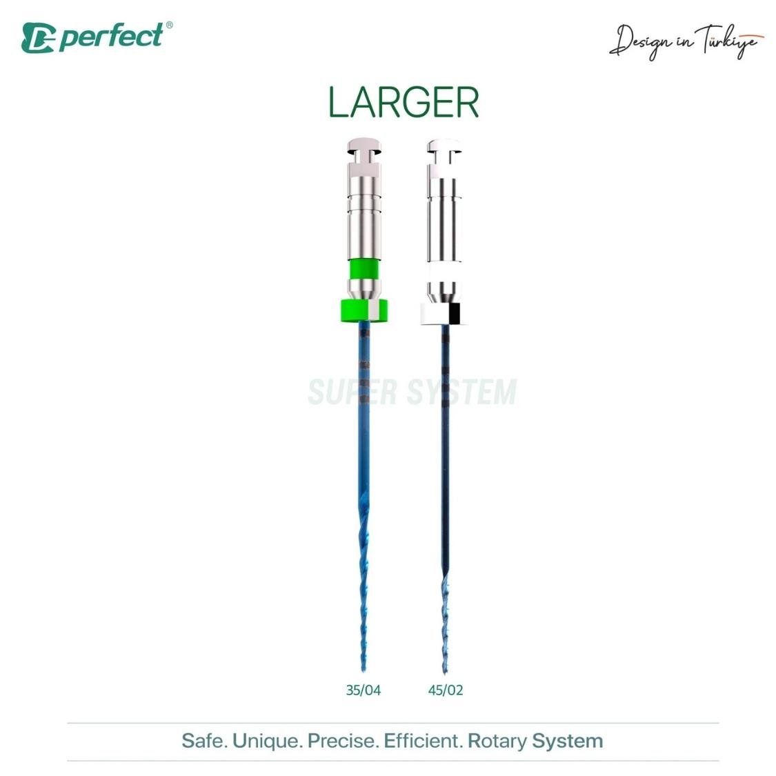 Perfect Super System Larger Asorti Kanal Eğesi