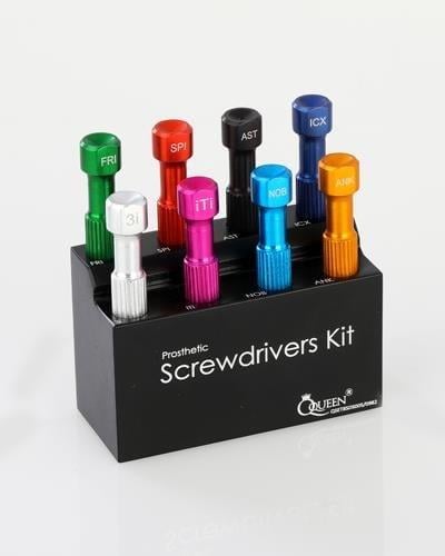 Queen Altıgen İmplant Vida Sürücüsü 8 Ad--Kaset - QSET8SDS005QUEENQueen Altıgen İmplant Vida Sürücüsü 8 Ad--Kaset - QSET8SDS005 - DENTAL CEPTE