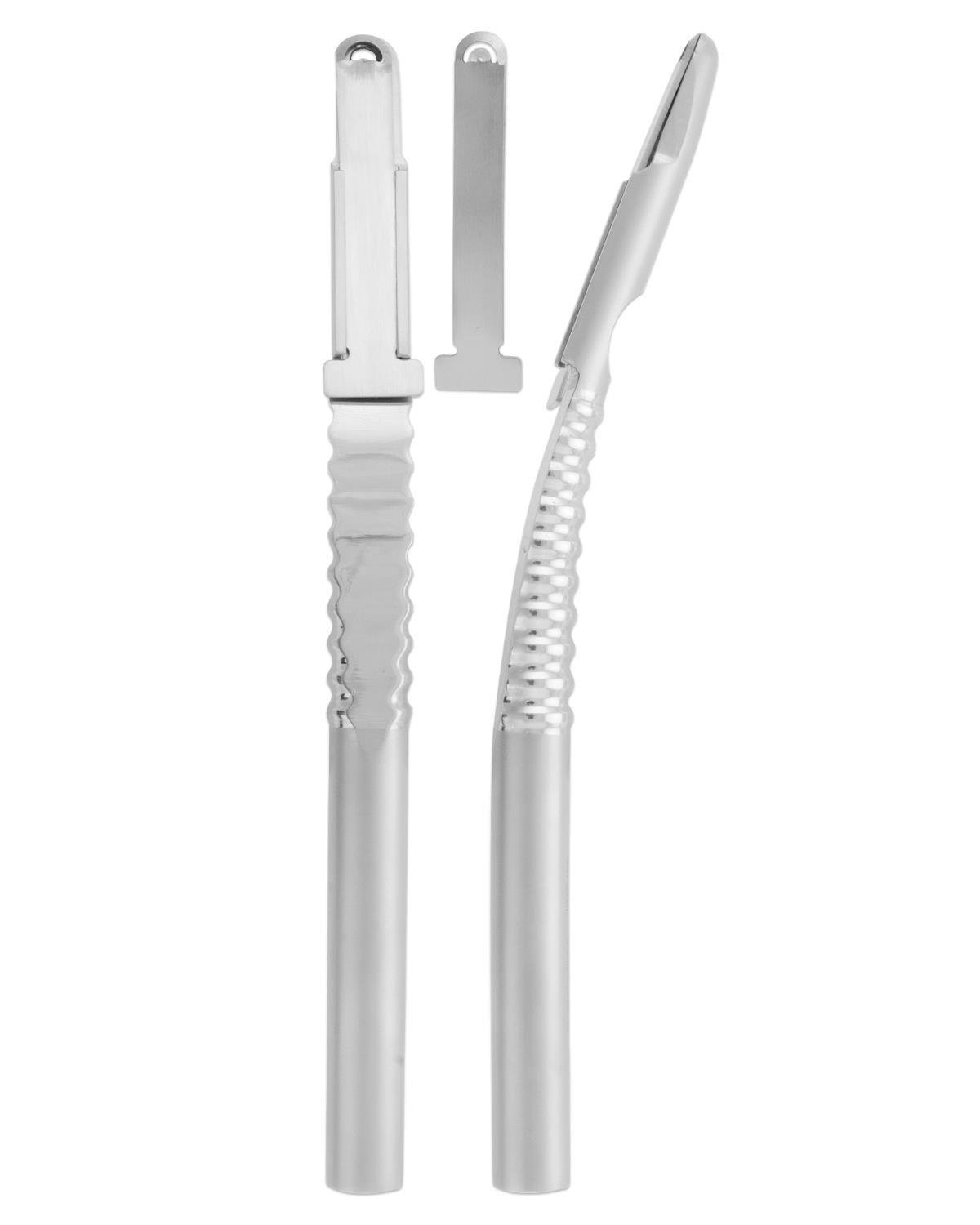 Queen Eğri Kemik Kazıyıcı Toplayıcı 6 5mm 15 5cm  QUEENQueen Eğri Kemik Kazıyıcı Toplayıcı 6 5mm 15 5cm  - DENTAL CEPTE