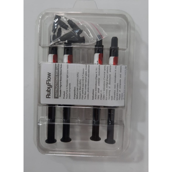 Ruby Flow Akışkan Kompozit 4'lü Paket
